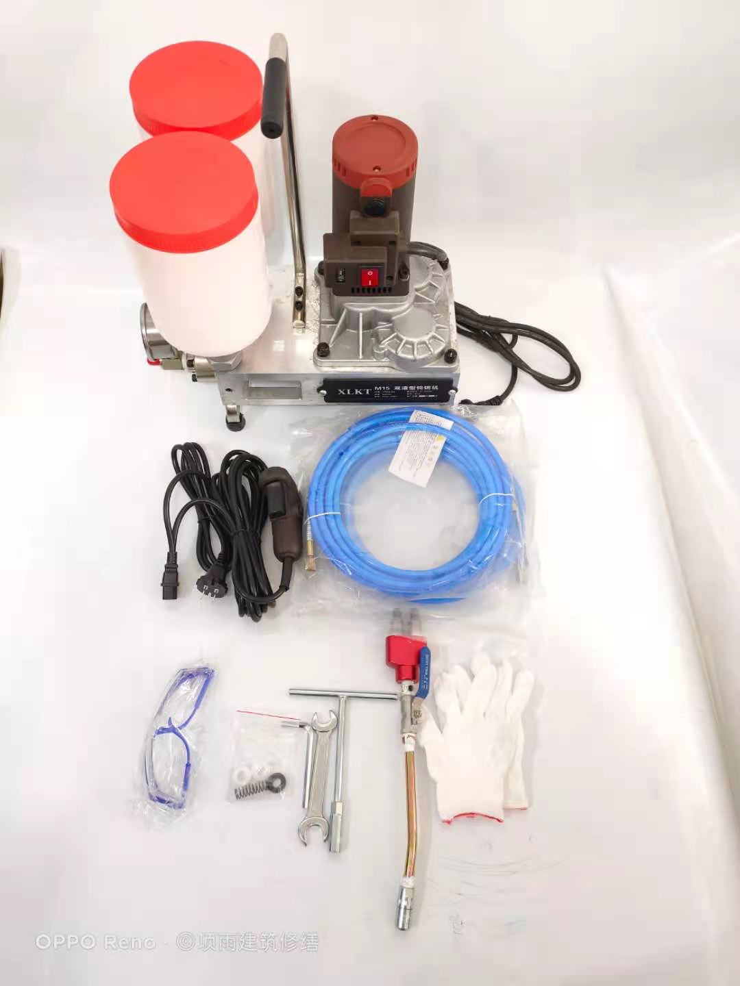 M15型2800瓦环氧树脂注浆机可调压  AB双液注浆机  钨钢注浆机