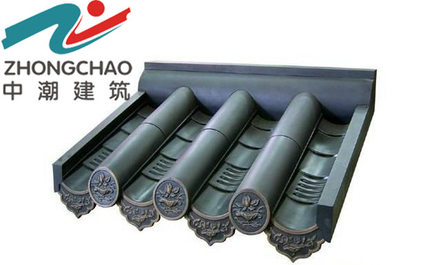 金属琉璃瓦仿古瓦树脂瓦一体屋面琉璃瓦厂家规格齐全  仿古金属瓦
