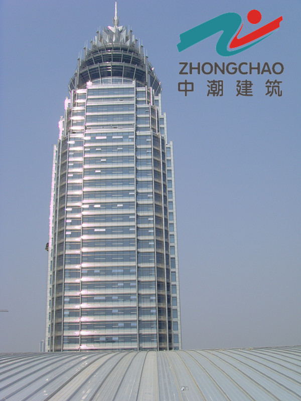 玻璃幕墙施工安装集成房屋玻璃幕墙工地板房彩钢板房  玻璃外墙板