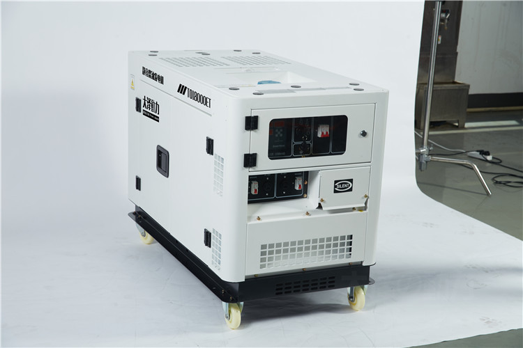 15KW柴油发电机带冰柜  TO18000ET  双缸柴油发电机