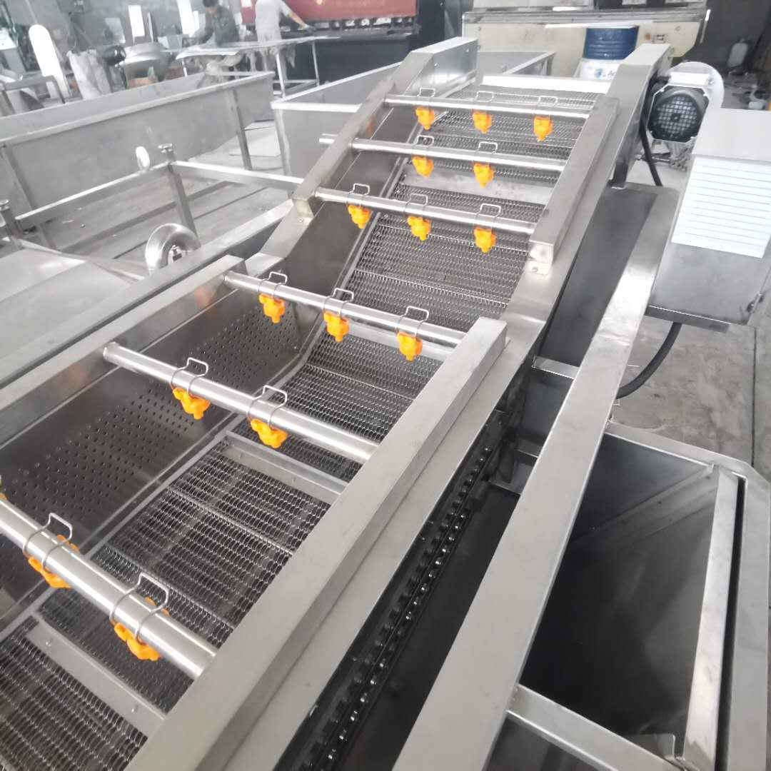 全自动不锈钢气泡清洗机多功能果蔬喷淋式洗菜机  气泡喷淋清洗机  商用气泡清洗机