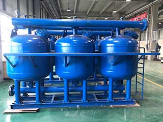 工业循环水多罐并联浅层砂过滤器&nbsp;&nbsp;水过滤器&nbsp;&nbsp;浅层砂过滤设备