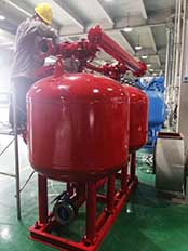 煤矿水过滤用沙缸过滤器&nbsp;&nbsp;浅层砂过滤器&nbsp;&nbsp;水过滤器