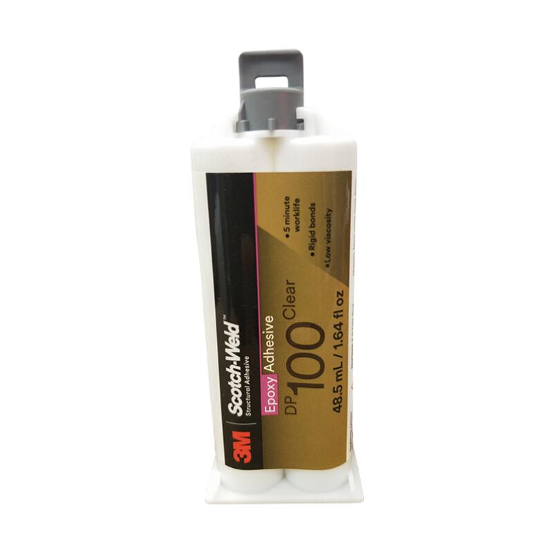 3M DP100透明环氧树脂胶结构胶 通用型高强度粘AB胶