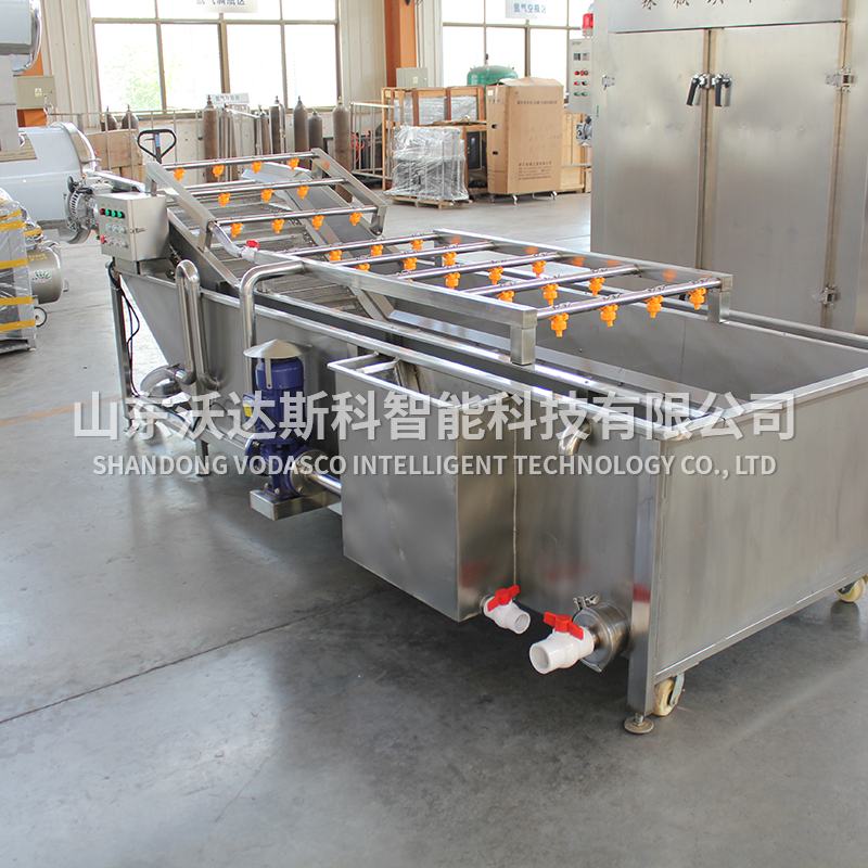 果蔬净菜加工设备 不锈钢果蔬气泡清洗机&nbsp;&nbsp;气泡清洗机厂家供应
