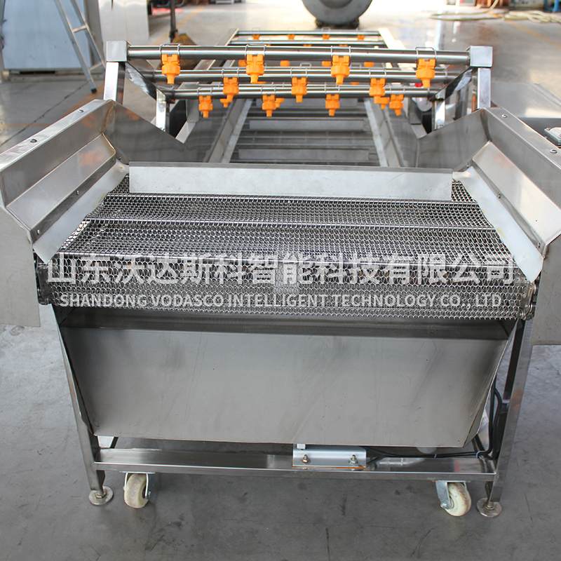 果蔬净菜加工设备 不锈钢果蔬气泡清洗机&nbsp;&nbsp;气泡清洗机厂家供应