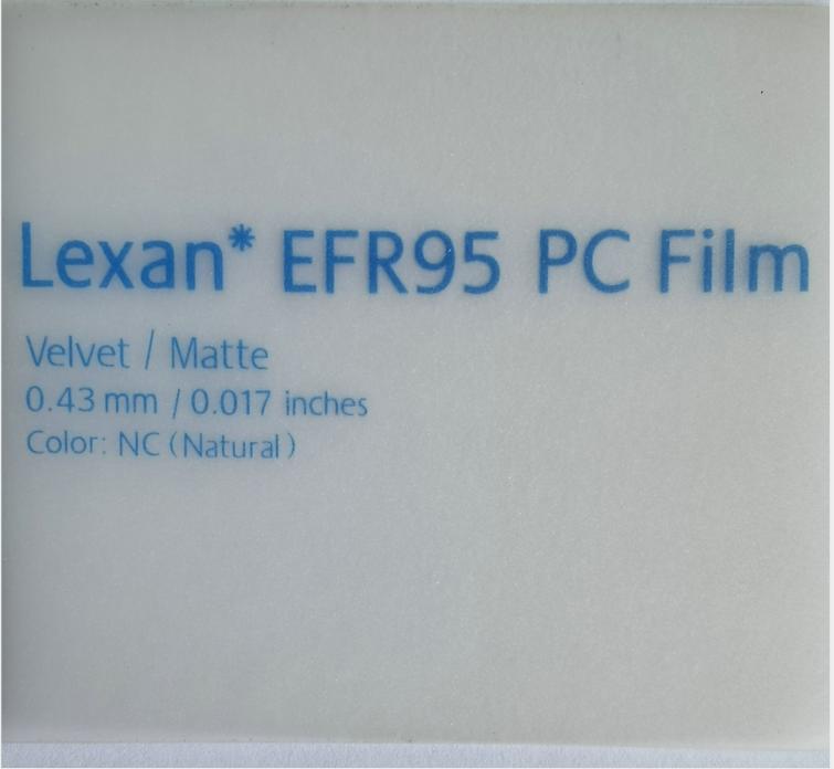 SABIC 沙伯基础  GE EFR95 PC 薄膜  SABIC EFR95  沙伯基础 EFR95