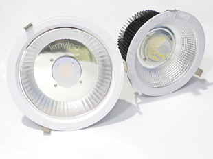 商场门庭大功率筒灯60W70W80W嵌入式LED灯具  60W嵌入式LED灯具  70W嵌入式LED灯