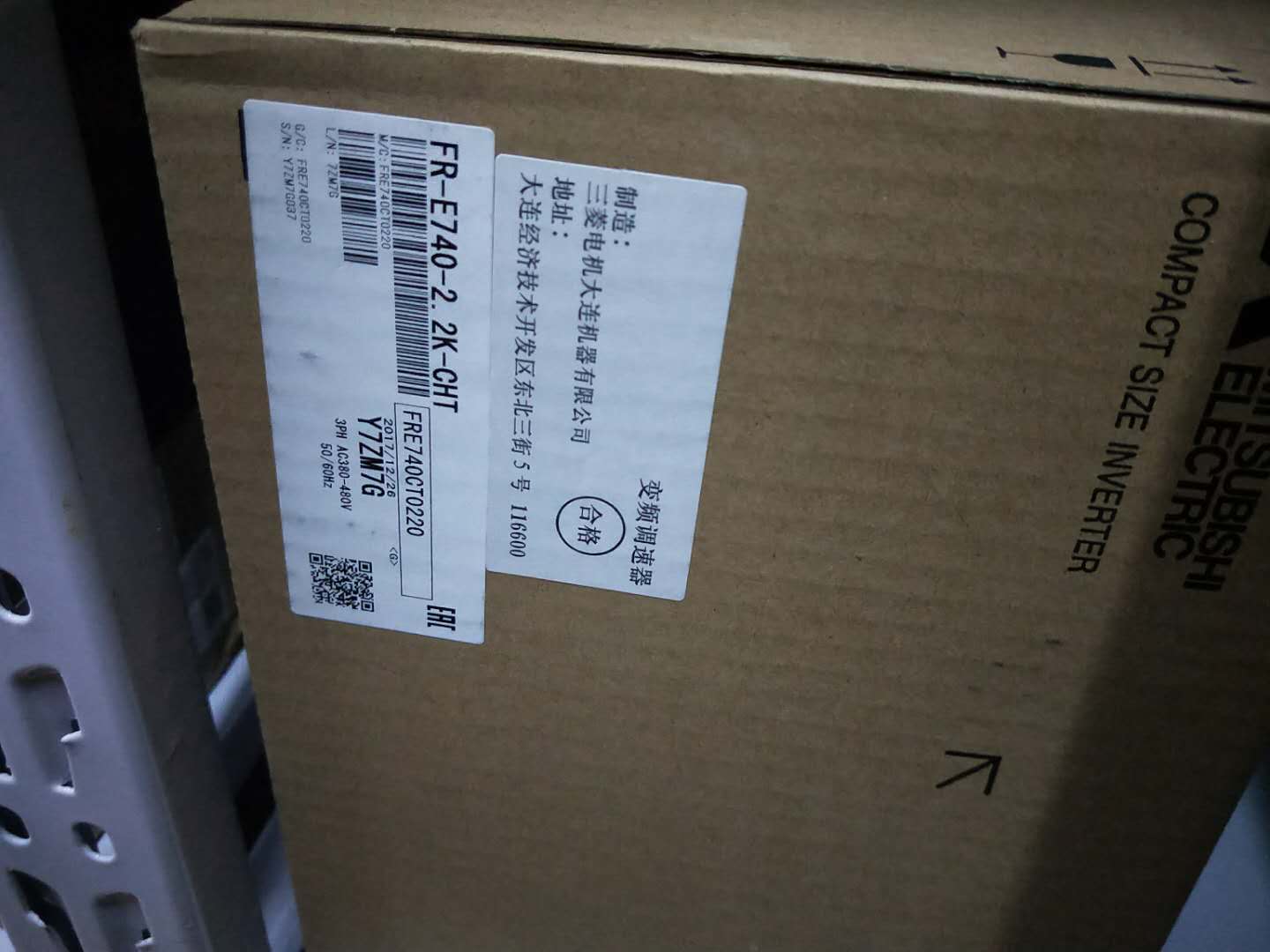 三菱变频器FR-E840-0060-4-60保定德州  三菱控制器