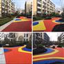南京小区塑胶地坪施工厂家-拓彩建筑