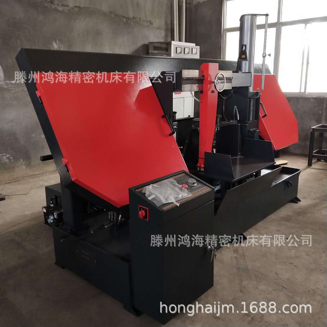带锯床现货GZ4265整捆钢筋锯切视频全自动锯切650钢管  带锯床现货65  整捆钢筋锯切锯床  全自动锯切锯床