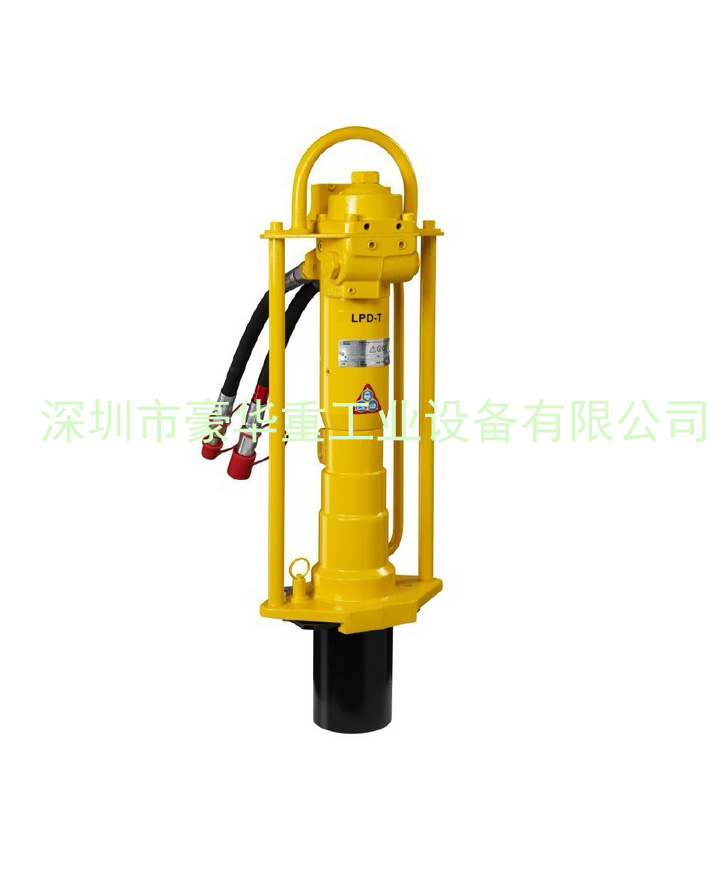 驱动路面栅栏专用LPD-T液压触发杆立柱夯杆器  立杆机  打杆机