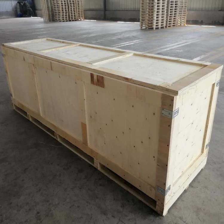 青岛免熏蒸木箱定制防潮好 集装箱用木质包装箱承重好  胶合板木箱