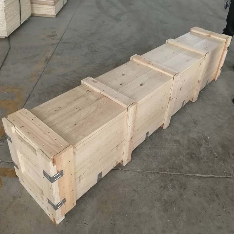 青岛免熏蒸木箱定制防潮好 集装箱用木质包装箱承重好  胶合板木箱