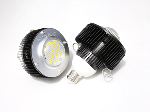 鳍片散热器E40E27大功率LED球泡灯100W