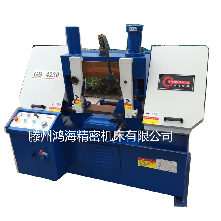 GB4230金属带锯床锯切直径300可整捆切断钢筋带锯床  钢管带锯床