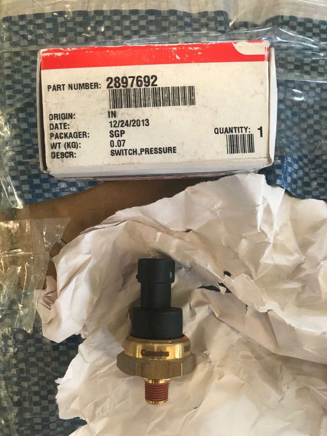 淡水河谷KTA50-DM船机增压器3803513水冷旁通阀