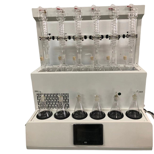 南宁一体化水蒸气蒸馏实验装置QY-ZL6F  水蒸气发生器  氨氮蒸馏装置  水蒸气蒸馏装置