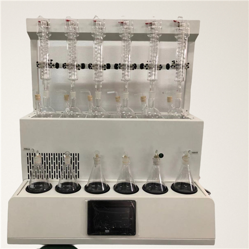 海口常压智能水蒸气蒸馏装置QY-ZL6F  水蒸气发生器  氨氮蒸馏装置