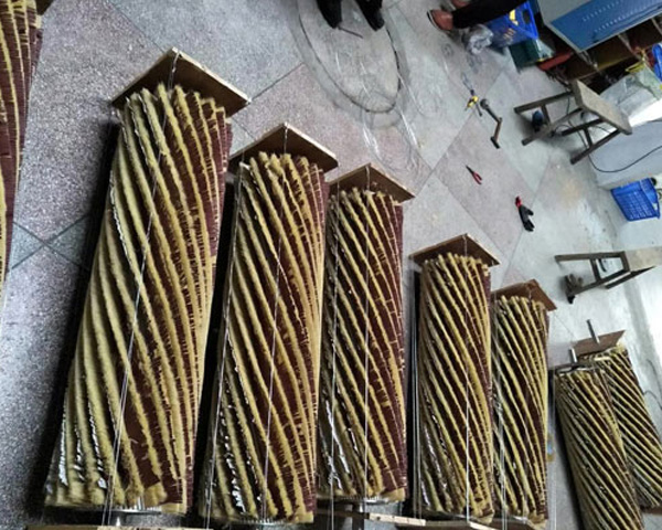 砂光机剑麻砂纸辊刷 家具底漆打磨抛光砂光机刷辊  机械剑麻辊  家具底漆抛光刷  木业矿光机毛刷辊