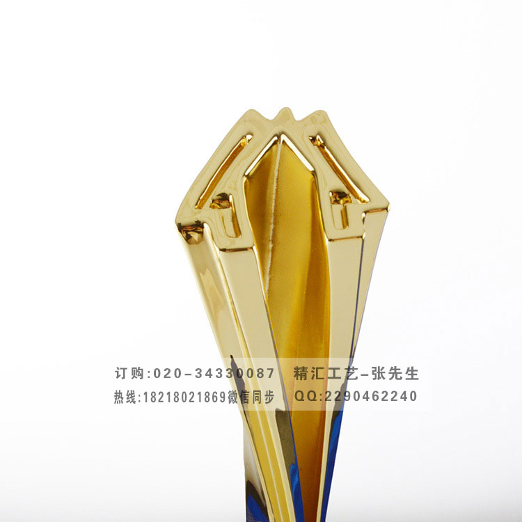 建筑工程装饰奖金属奖杯 广州金属合金奖杯厂家  建筑工程金属奖杯  广州金属奖杯厂家