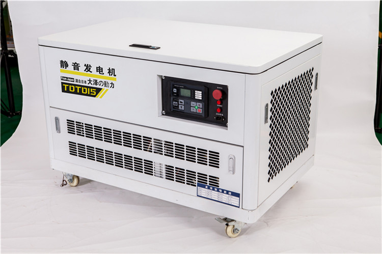 自然吸气汽油发电机15kw  四缸汽油发电机  水冷汽油发电机  大泽汽油发电机