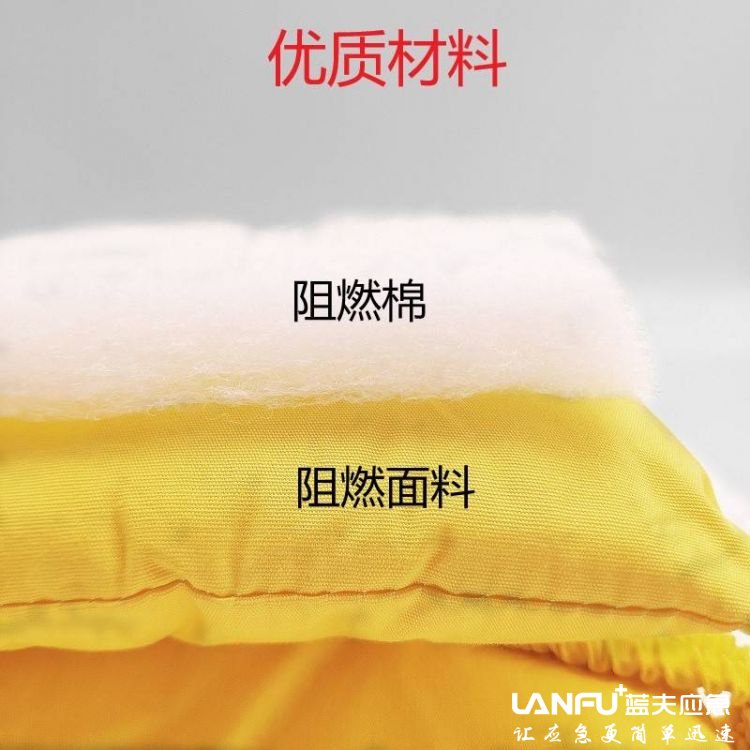 地震逃生阻燃防护头套  应急  急救包