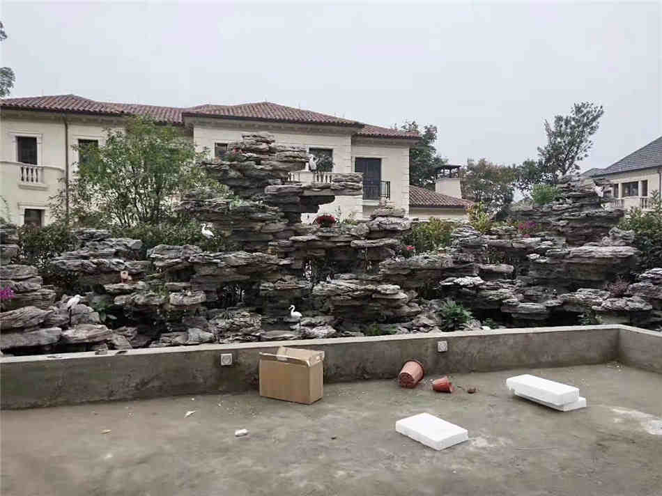 广东英石假山石叠石原产地特色园林景观石厂家批发  英石假山制作  组合假山、草坪点缀  水池假山、庭院装饰