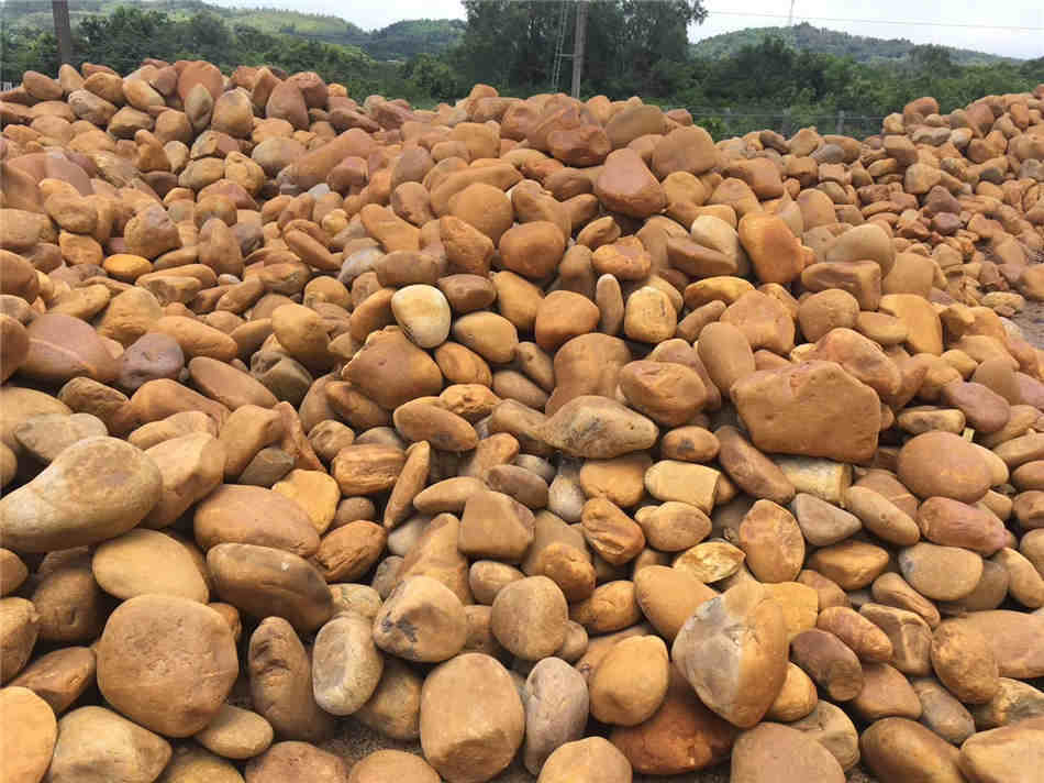 惠州小规格黄蜡石原产地大量现货供应  黄蜡石原石  组合假山、草坪点缀  假山制作庭院装饰