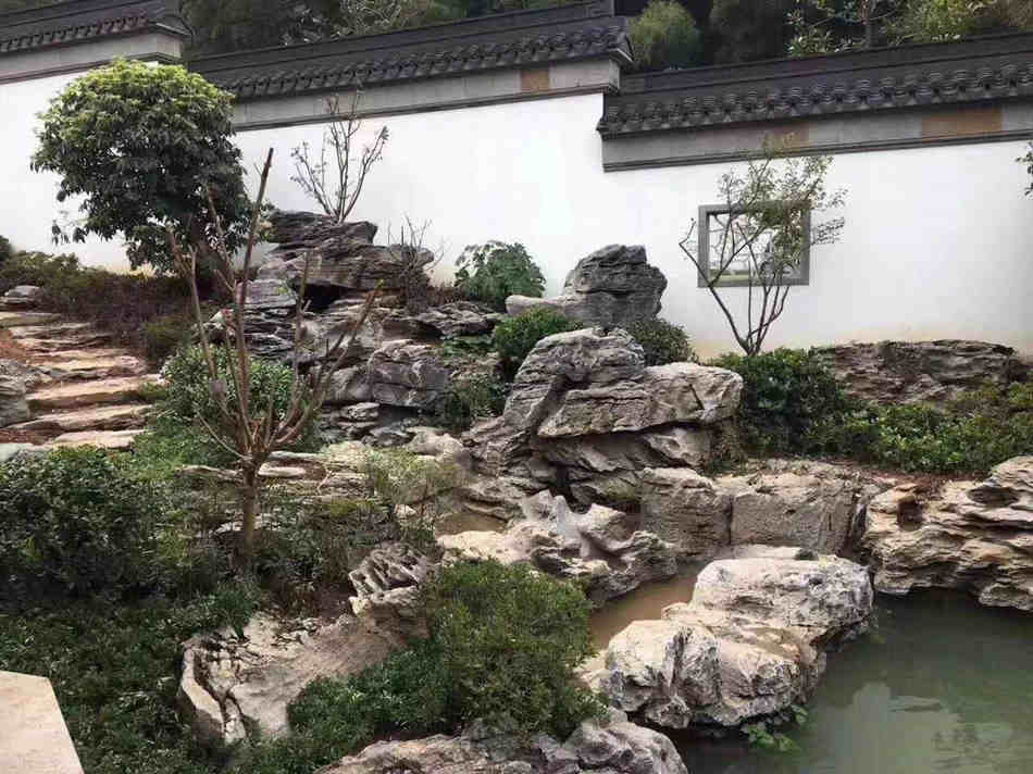 广东大英石原产地 天然园林景观石厂家大量现货供应  天然大英石  大型园林景观石  草坪点缀、假山制作