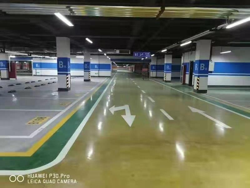 威海乳山彩色混凝土密封固化剂地坪施工  彩色地坪  密封地坪  固化地坪