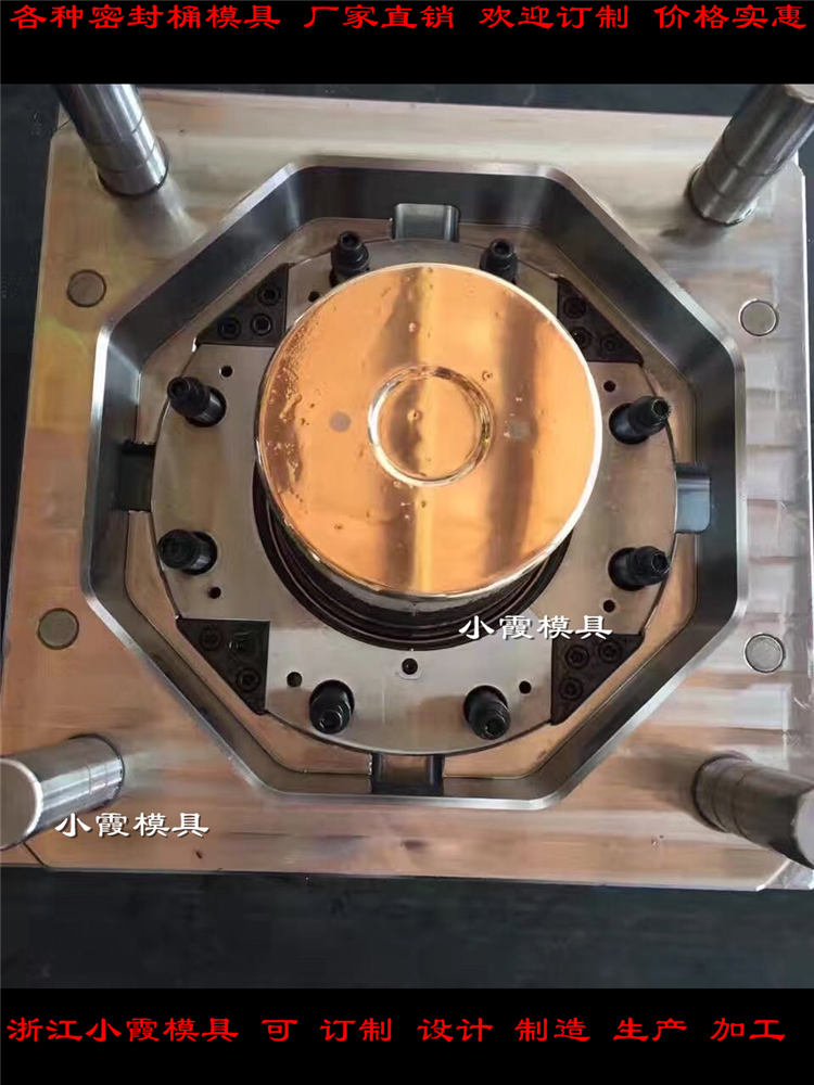 PP防冻液桶塑胶模具	中石油注塑桶模具