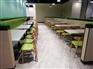 快餐厅小吃炸鸡店餐桌椅靠背实木餐椅颜色厂家定做批发