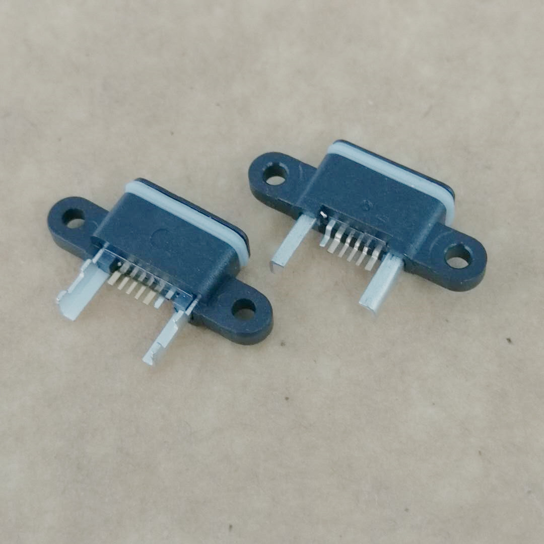 MICRO 5P AB型防水母座 小米4手机尾插 大电流后插