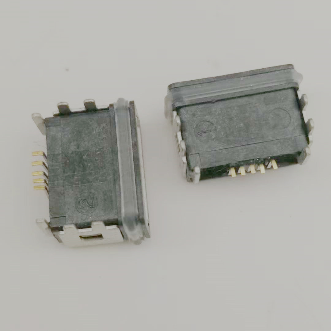 MOLEX SD-105443-110防水母座 MICRO  90度六脚插板