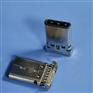 USB3.1 TYPE-C公头 24PIN前插后贴smt+d