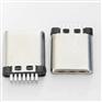 TYPE-C 3.1夹板公头 双排14PIN 夹板0.8mm