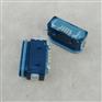 MICRO USB 5P防水母座 全贴式 有柱 带胶圈