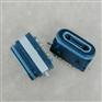 MICRO USB 5P防水母座 全贴式SMT 有柱 带防水