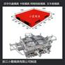 中国加工大型单面塑料托盘模具定制