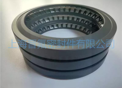 四氟碳纤维高压内开口端面泛塞封  碳纤维密封圈  平面泛塞封
