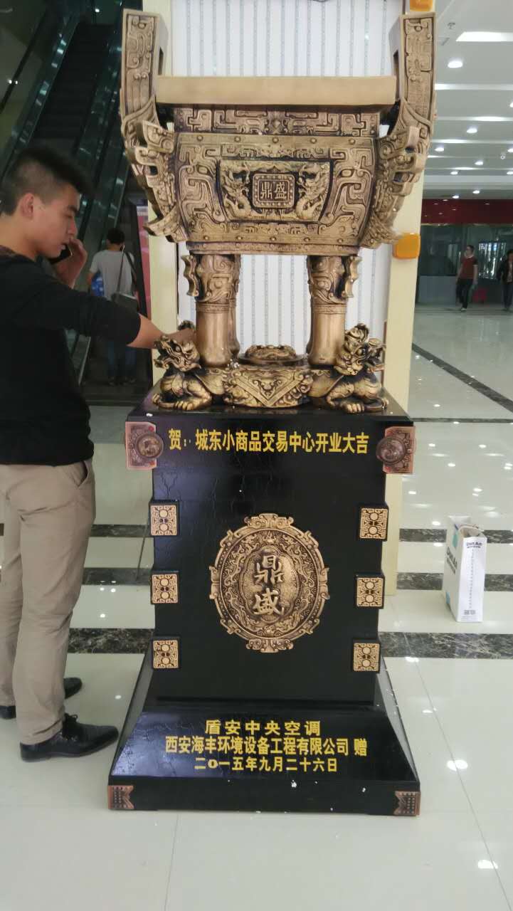 西安陶瓷大花瓶定制 开业必备礼品 陕西乔迁之喜花瓶厂家  乔迁之喜花瓶批发