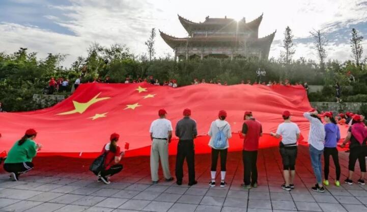 西安注水旗定制 建党100周年党旗批发 西安旗帜生产厂家