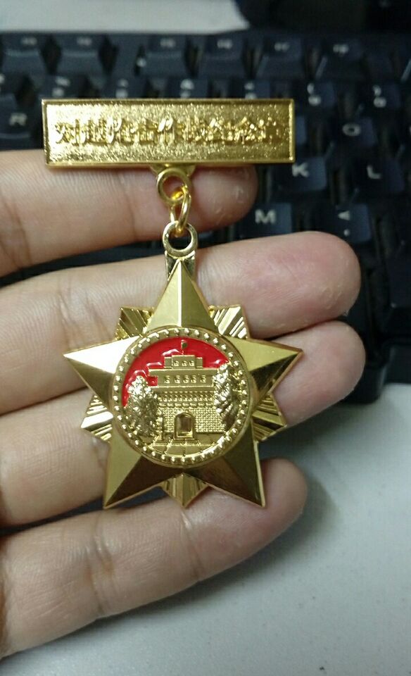 西安金属纪念章加工 徽章纯银奖章设计 磨具合金礼品  陕西徽章