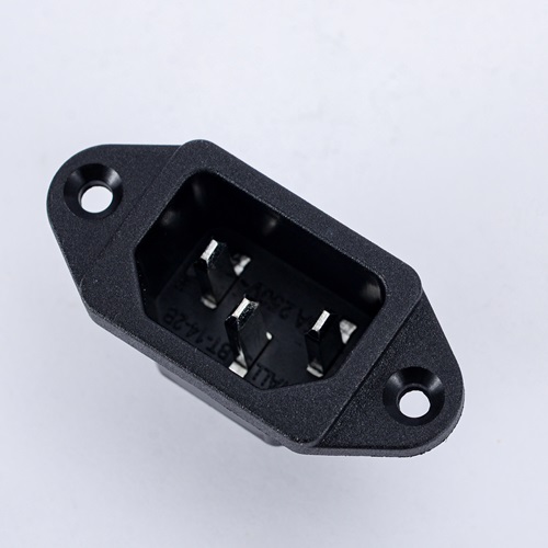 PSE品字插座 AC电源插座 BT-14-2B 锁式  PSE插座