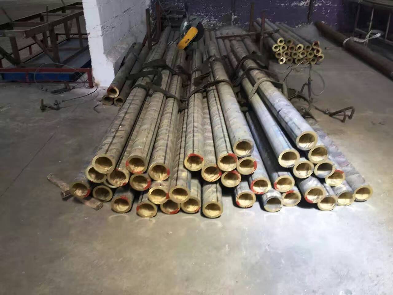 H59大小口径黄铜管厚壁易车削五金件黄铜管  厚壁易车削黄铜管