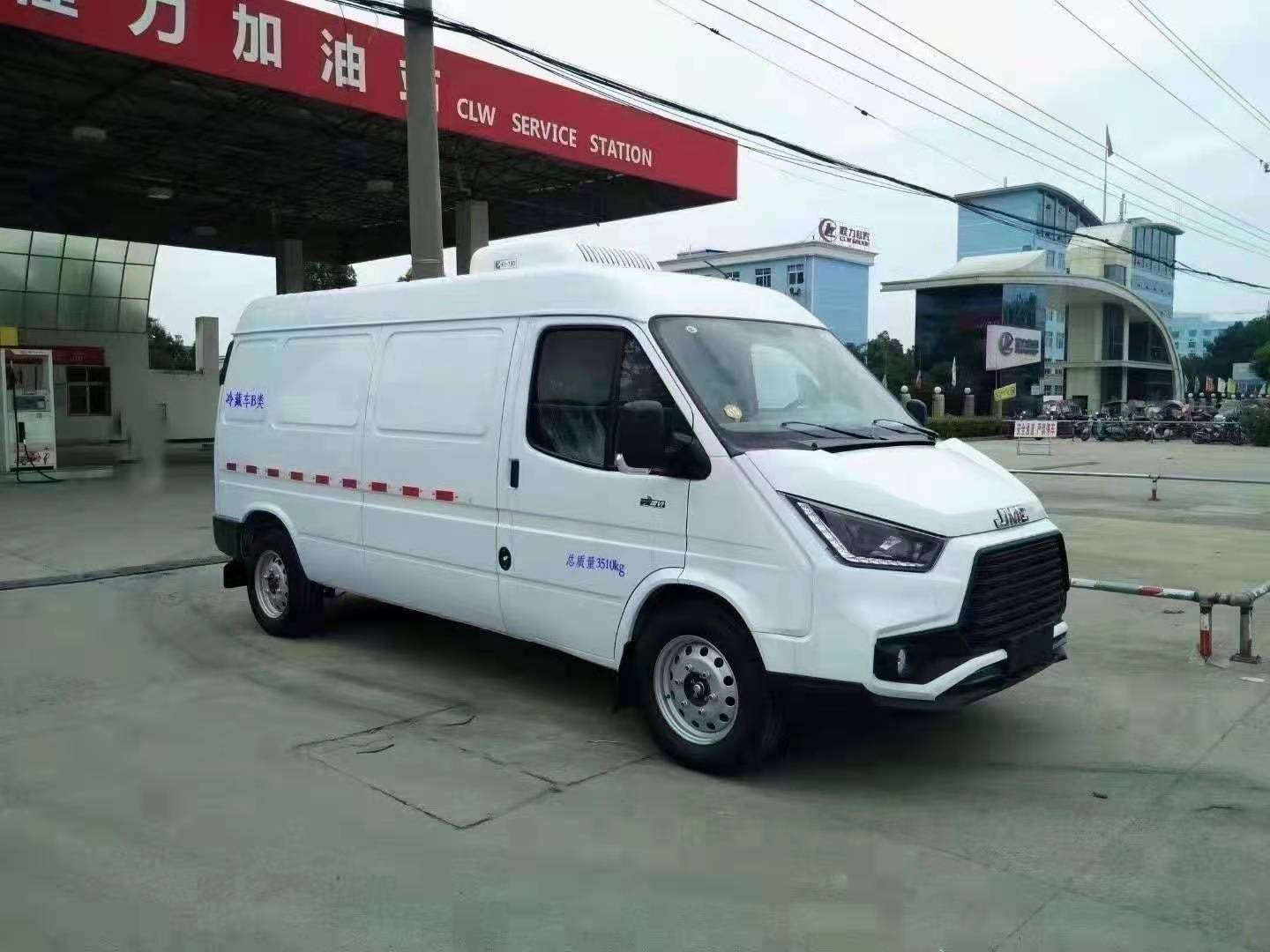 江铃特顺面包冷藏车