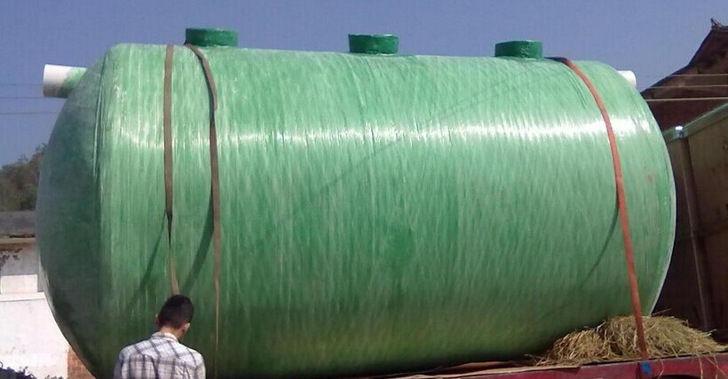 玻璃钢化粪池 河北100立方玻璃钢消防水罐生产厂商  北京玻璃钢化粪池