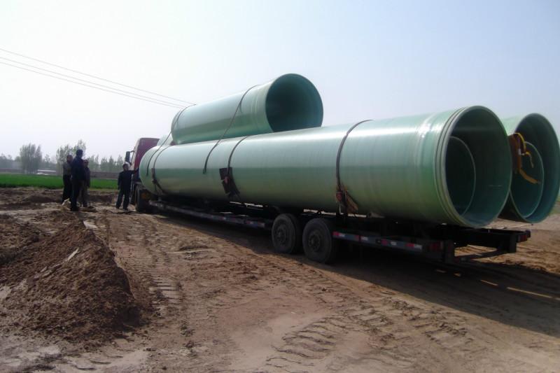 玻璃钢夹砂管道 DN500玻璃钢农田灌溉排污管  玻璃钢污水管道