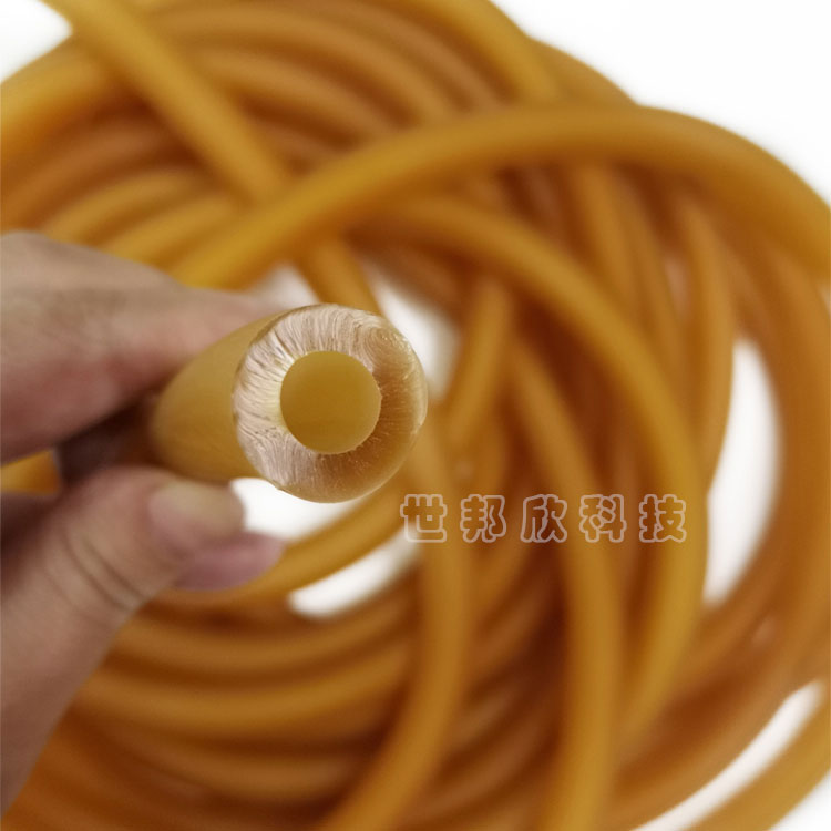 批发乳胶管8*16高弹力天然素色乳胶制品抗冻  高弹力乳胶管